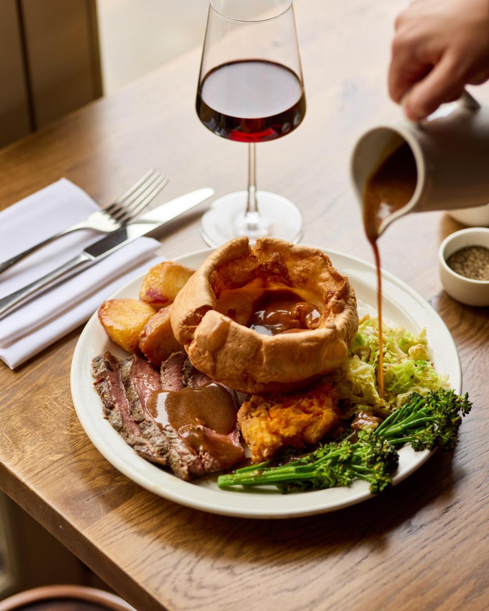Hotel The Harcourt Arms à Stanton Harcourt Extérieur photo A Sunday roast